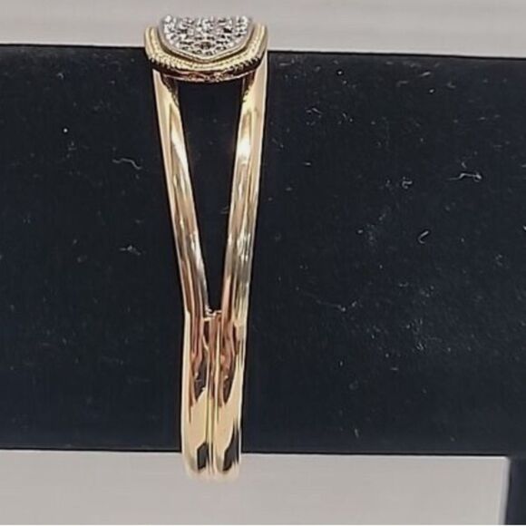 nOir Bracelet | Cuff Design | Adjustable | Gold & Silver Filigree | NWT - Picture 4 of 6